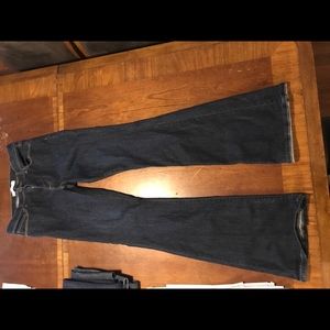 Banana republic dark rinse jeans